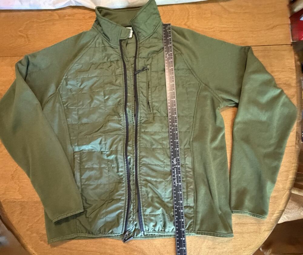 Orvis Classic Collection Men’s Green Full Zip Jacket Zipped Pocket - Size L